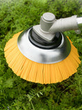 8 Inch Cutter Lawn Mower Universal Grass Trimmer Head Nylon Wire Wheel Rotary Weed Brush for Garden Lawnmower