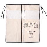 Household 3D transparent toilet cover, jacket bag, protective cover