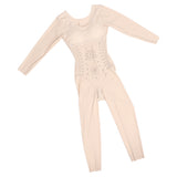 Long Sleeved Full Body Unitard One Piece Long Underwear Breathable Sweat Releasing Soft Polyurethane for Winter Wear for Women