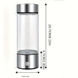 1pc Hydrogen Rich Water Cup,Portable Hydrogen Rich Water Cup - Super High Concentration, Weak Alkaline, Hydrogen Rich