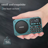 F22  Multimedia Radio Wireless Bluetooth Speaker Portable HiFi Card Speaker Digital Music Loudspeaker Outdoor Camping