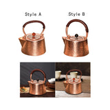 350ml Copper Teapot - Kung Fu Pot For Tea House, Home & Picnic