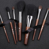Makeup brush a full set of 7 beginners makeup tools refresh hands