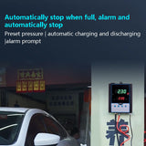 Fully Automatic Iator Wall-Mounted Digital Display Air Pump Tire Auto Repair Shop Iation Equipment