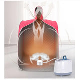 Health Portable Spa Home Useful Whole Body Folding Detox Therapy Weight Loss Steam Sauna Cabin