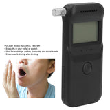 Detector MR997 Tester Professional Grade Accuracy LCD Digital Display Breath Alcohol Test with Mouthpieces