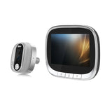 2.4GHz WiFi Doorbell Camera with 4.3-inch IPS Screen, Tuya App & PIR Movement Detection - 2024 Home Security Essential