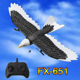 2024 RC Plane Wingspan Eagle Bionic Aircraft Fighter 2.4G Radio Remote Control Hobby Glider Airplane Foam Toys for Children Kids