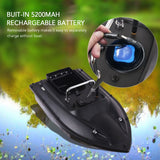 D13C Wireless Control Bait Boat Fishing Feeder Fish Finder Device 430-540 yards Remote Range EU plug