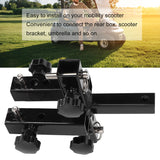 Scooter Basket Transfer Aluminium Alloy Rear Mounting Bracket Frame Convenient Use Multifunctional for Cart