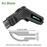 Electric Hot Knife Rope Fabric Cutting Tool Cutter 300W Heat Sealer forSponge Cloth Board Webbing Continuous Working