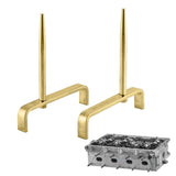 1set Car Engine Cylinder Head Holder Tool Work Stand Set With Tapered Mandrels Easy Disassembly Hand Tools For Automobile