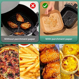 Disposable non stick parchment paper, air fryer accessories