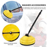 Pressure Release Rotary Surface Patio Cleaner Attachment Replacement High-pressure Washer Accessories for Karcher K1-K7