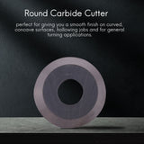 10Pcs Diameter 12mm Round Carbide Cutter Insert Fits for Ci3 Wood Turning