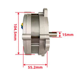12V 24V 36V Neodymium Strong Magnetic High-Power Brushless Motor 40V 550W Large Torque Brushless Mechanical Power Mower Motor