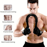 1pc 44.09/88.18LB Spring Arm Muscle Training Stick, Chest Expander, Forearm Exercise Device