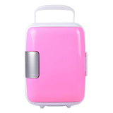Portable Refrigerator 12V 4L Mini Fridge Car Truck Use Low Temperature Preservation, Insulation for Travel Camping