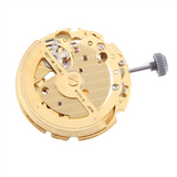 Quartz Replacement for Miyota 82S5 Movement Accessories Watch Repair Tool Parts Gold