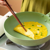 1pc Nonstick Frying Pan, Skillet, Medical Stone Coating Omelette Pan, Healthy Cookware Induction