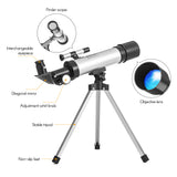 Astronomical Compact Portable Telescope of 90X Magnification with Finder Scope Adjustable Tripod for Kids Beginners
