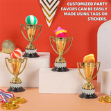 Mini Trophies 20 Pcs Awards , Winner Medals Kids and Adults - Perfect for Party