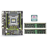 X79 Mboard+e5 2630 Cpu+2x8gb Ddr3 1600mhz Reg Ecc Ram Memory Set A 2011 M.2 Nvme Mboard