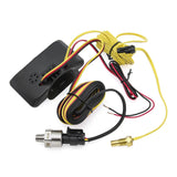 3in1 Digital Meter DC 12V/24V Vehicle Car LCD Water Temperature Meter Thermometer Voltmeter Oil Pressure Gauge 10mm Sensor BG002