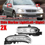 2025 Latest Model Left+Right Reversing Turn Signal Rearview Mirror Side Light for - 03-07