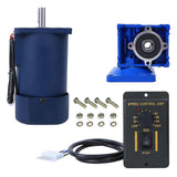 90W Worm Gear Reducer Motor 220VAC 5IK90RGN RV30 Speed Controller for Machinery Equipment(Reduction Ratio 15k )