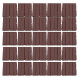 30PCS Interlocking Deck Tiles Non Slip Waterproof Plastic Flooring Tiles for Outdoor Patio Backyard Coffee Color