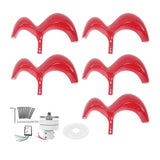 Wind Turbine Home Power Generator Set 5 Blade 600W with Controller DTHL600wRed(12V )