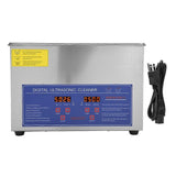 4.5L Ultrasonic Cleaner SUS304 Stainless Steel Adjustable Temperature Timing Industrial Cleaning Machine US Plug 110V