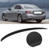 Trunk Spoilerfor Mercedes Benz,Carbon Fiber Look for Car Trunk Spoiler Trunk Lip Solid Performance