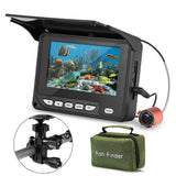 4.3 Inch Portable Underwater Fishing Camera Fish Finder Waterproof Night Vision Ice Boat Fishing Camera 20M Cable with Carry Bag