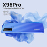 DOOGEE Cellphones X96 Pro 4GB RAM+64GB ROM Octa Core 13MP Quad Camera Smartphones  Android 11 5400mAh Russian version  Black