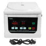 Desktop Centrifuge Machine 2200xg 4000r/min LCD Screen Laboratory Benchtop Centrifuge with Timer for Blood Beauty UK Plug 220V