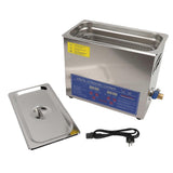 Ultrasonic Vinyl Record Cleaner Washer Heating Function Ultrasonic Cleaning Machine for Laboratories 6L EU Plug 220240V 50Hz