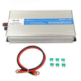1500W Pure Sine Wave Power Inverter Dual AC Socket 5V 2.1A USB Port High Conversion Rate DC To AC Power Inverter DC24V Input