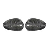Real Hard Carbon Fiber Cover For 595 595C 695 2012-2023 Car Rearview Mirror Cap