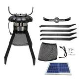 Solar Bug Killing Light Waterproof Power Saving USB Rechargeable Bug Killing Lamp for Outdoor