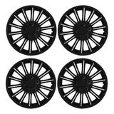 4PCS 14in Wheel Hub Cap Sporty Snap On Protective Wheel Cover Hubcap Universal for Cars Trucks Vans