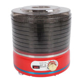 Food Dehydrator Machine 8 Tray Red Electric Dehydrated Dryer Machine for Fruit Herbs Meat Veggies  220240V