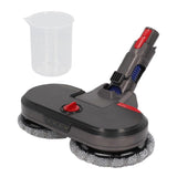 Cordless Vacuum Cleaner Mop Head Dry Wet Dual Use Electric Mop Brush Head Replacement for V7 V8 V10 V11