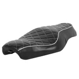 Motorcycle Driver Passenger TwoUp Seat Ergonomic Fit for Forty Eight Iron Nightster/XR1200X