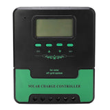 Solar Charge Controller MPPT LCD Display Dual USB 5V 3A 12V 24V for Batteries Charging 50A