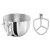 Stainless Steel Professional Dough Hook Mixing Bowl For