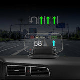 HUD C1 Navigation Head Up Display OBD2+GPS Digital Spssdometer Water Oil Temp RPM Turbo Press Display Windshield Projection