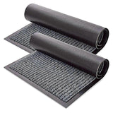 Pvc Double Stripe Door Antislip Mat Absorbent Foot Mat Hotel 50x80cm