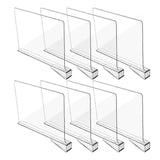 8pcs Shelf Dividers For Closet Organization Closet Shelf Organizer